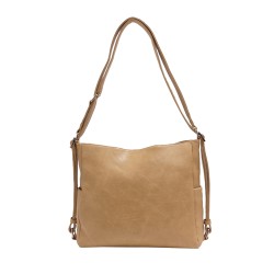 Dovie Convertible Hobo - Light Khaki 